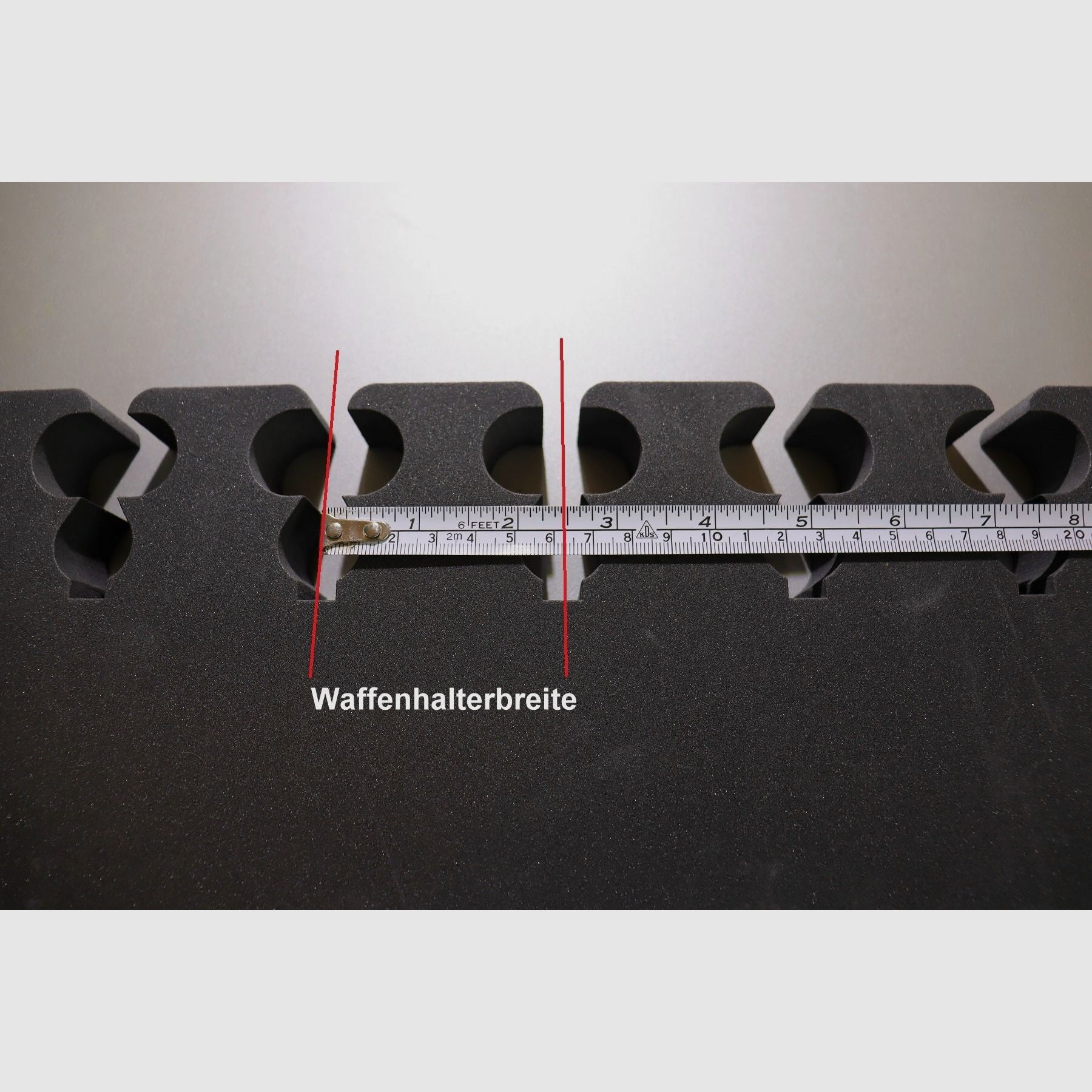 Waffenschrank Shooter Korn (1500x560x420) 2x8 LW