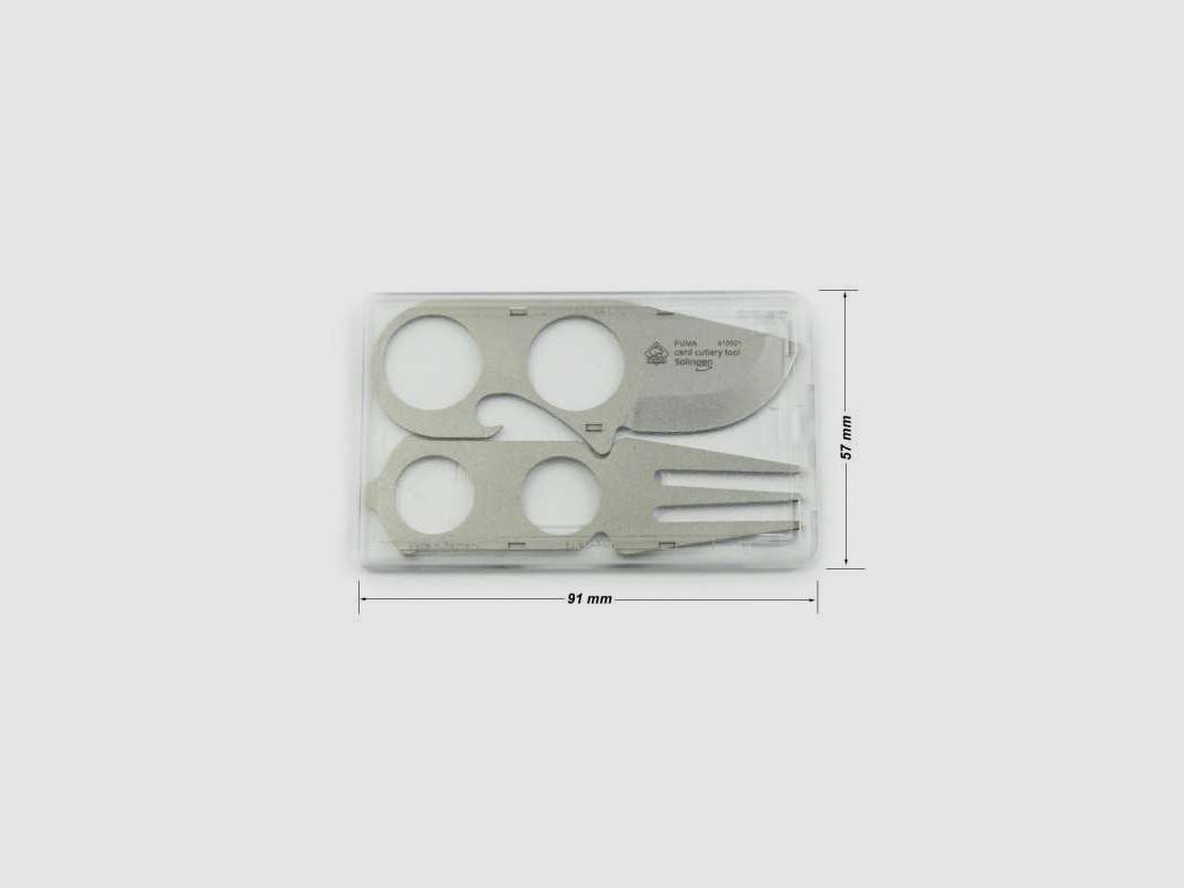 PUMA Card Cutlery Tool Besteck Reisebesteck 910021