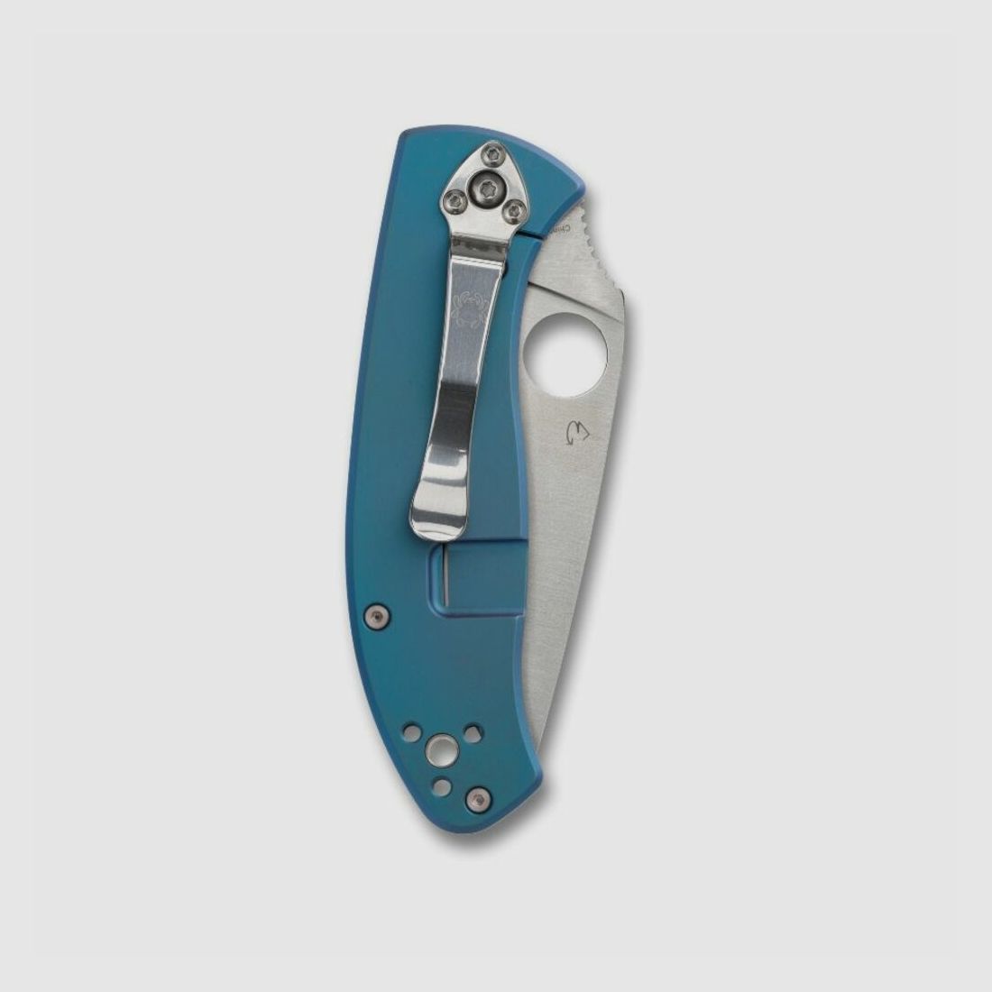 Nóż Spyderco Tenacious Tytan Niebieski, zdjęcie 3 z 3