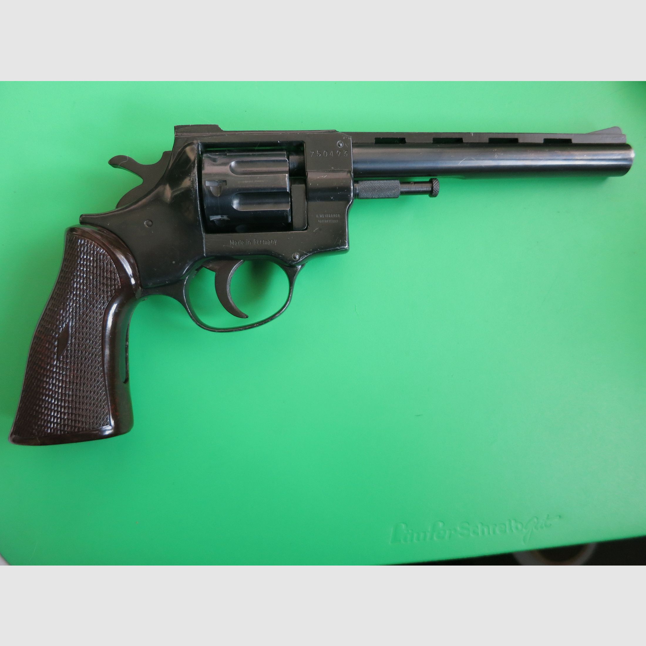 Weihrauch (Arminius) HW7, 7" barrel, .22lr, trap shooting and sport revolver #96
