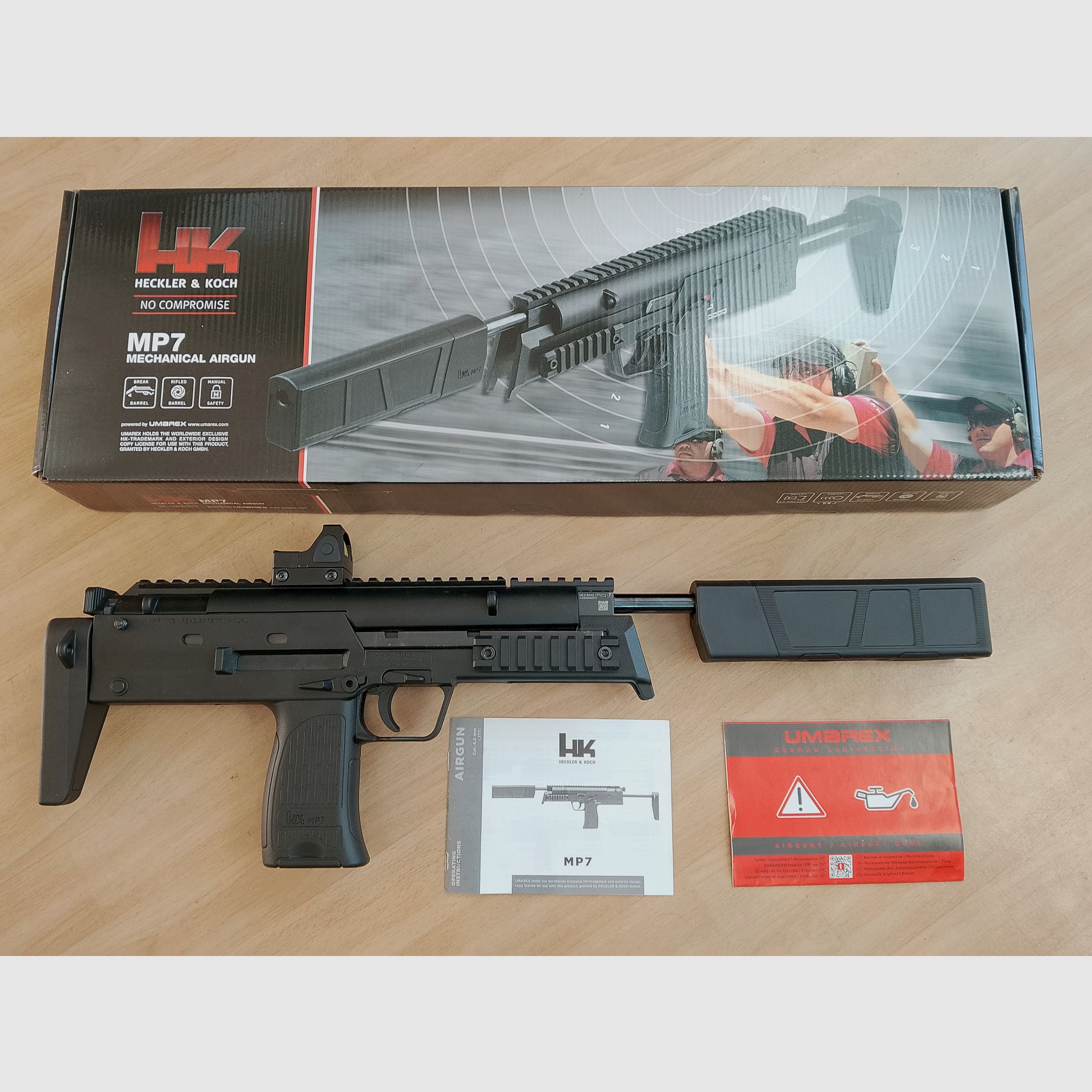HK MP 7 4,5 mm Diabolo, afbeelding 1 van 5