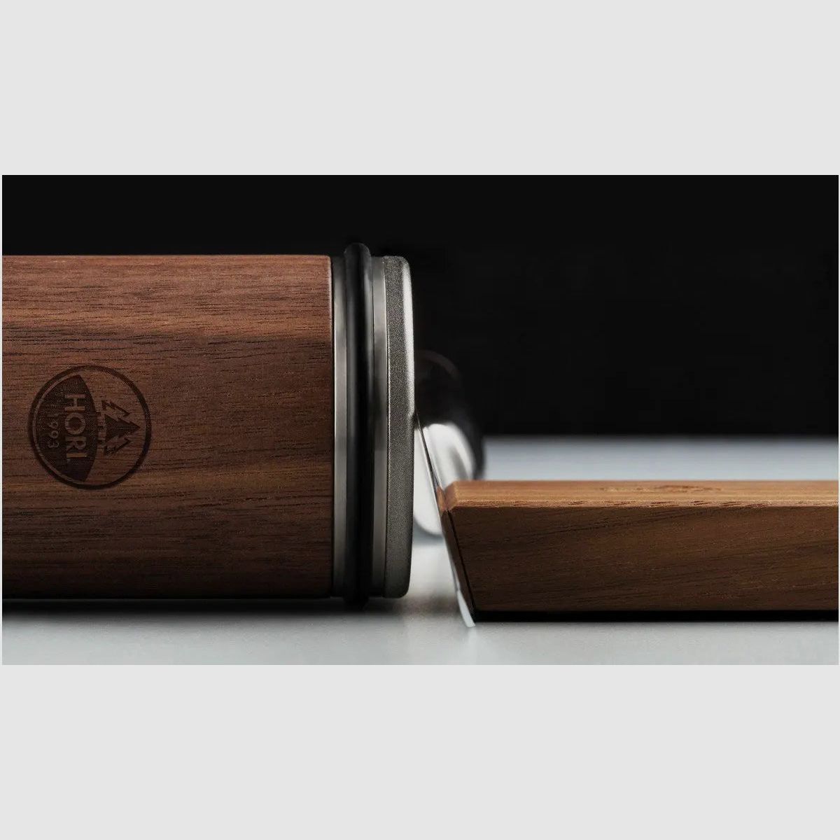 HORL Roll Sharpener Walnut & Magnet Sharpening Guide (RSN-SET)