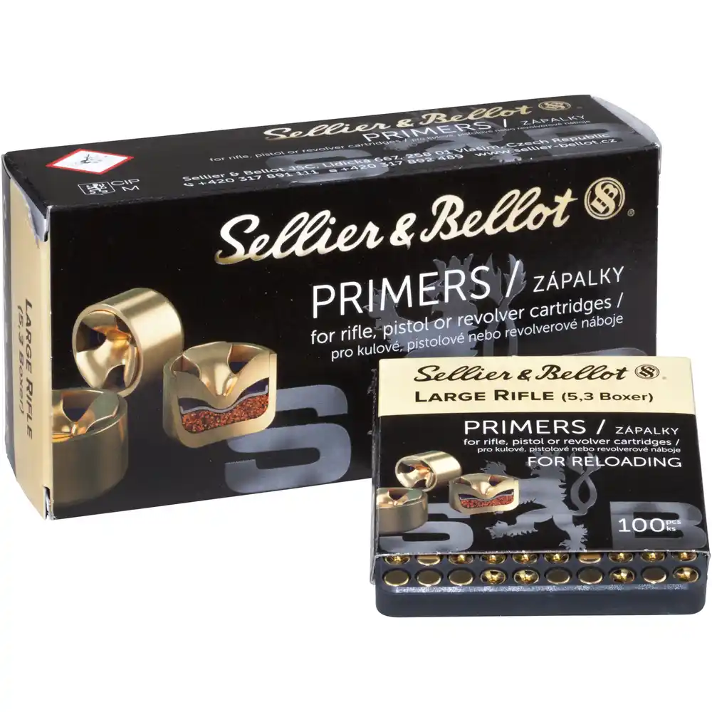 SELLIER & BELLOT INnescatori - GRANDE FUCILE - 5,3 MM - BOXER, immagine 1 di 2