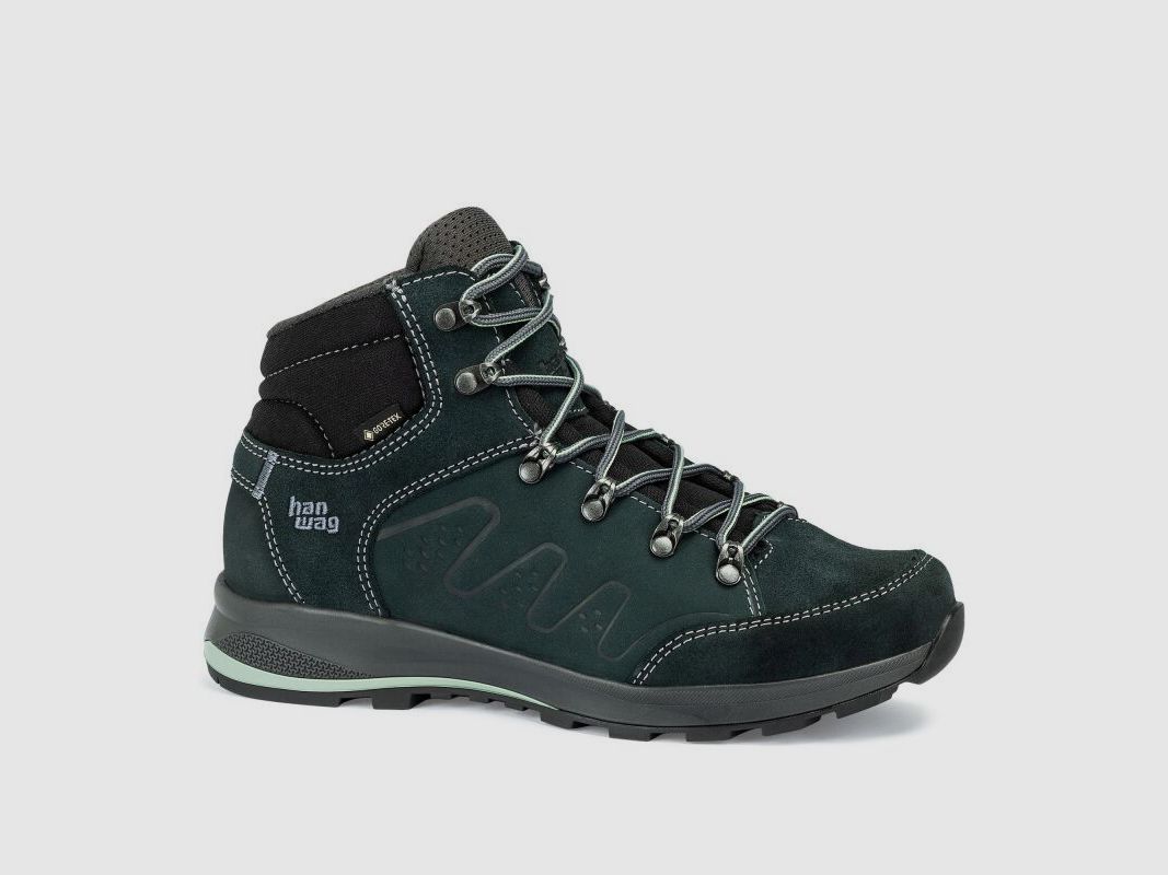 Han Wag Damen Stiefel Torsby Lady GTX Petrol/ Mint