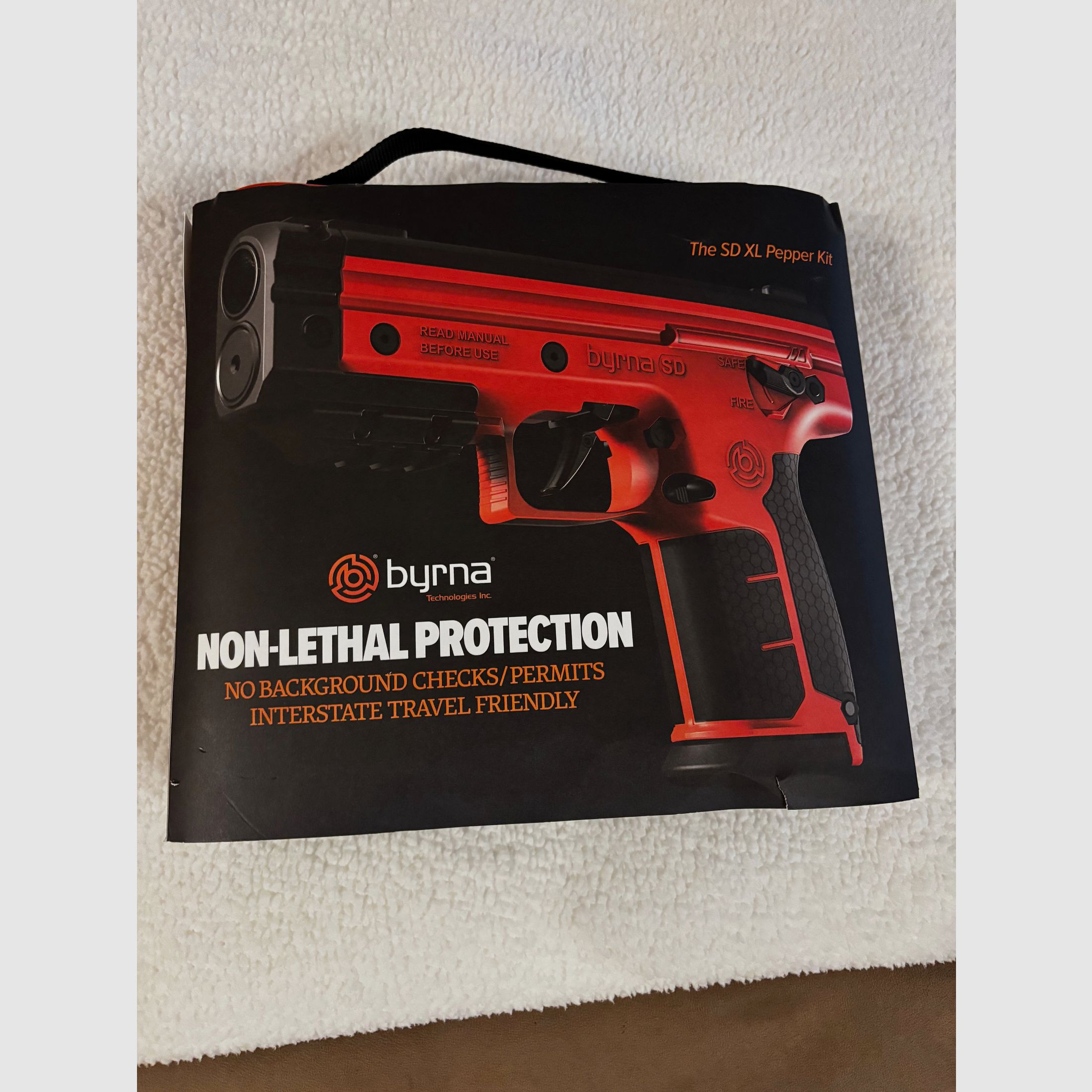 Byrna the non-lethal pistol