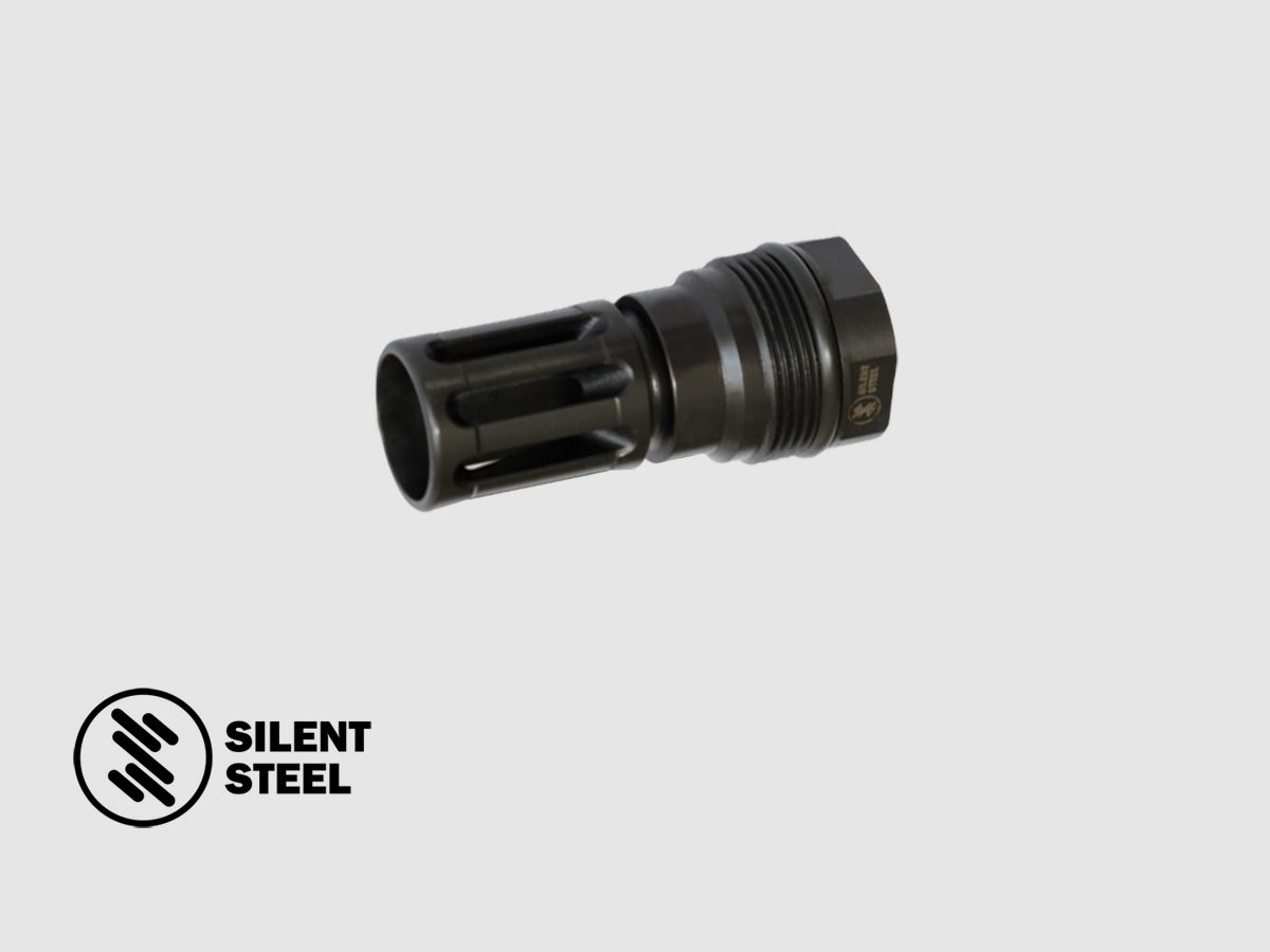 SILENT STEEL 7.62 A1 QD Flash Hider M15X1 HECKLER & KOCH, Bild 1 von 2