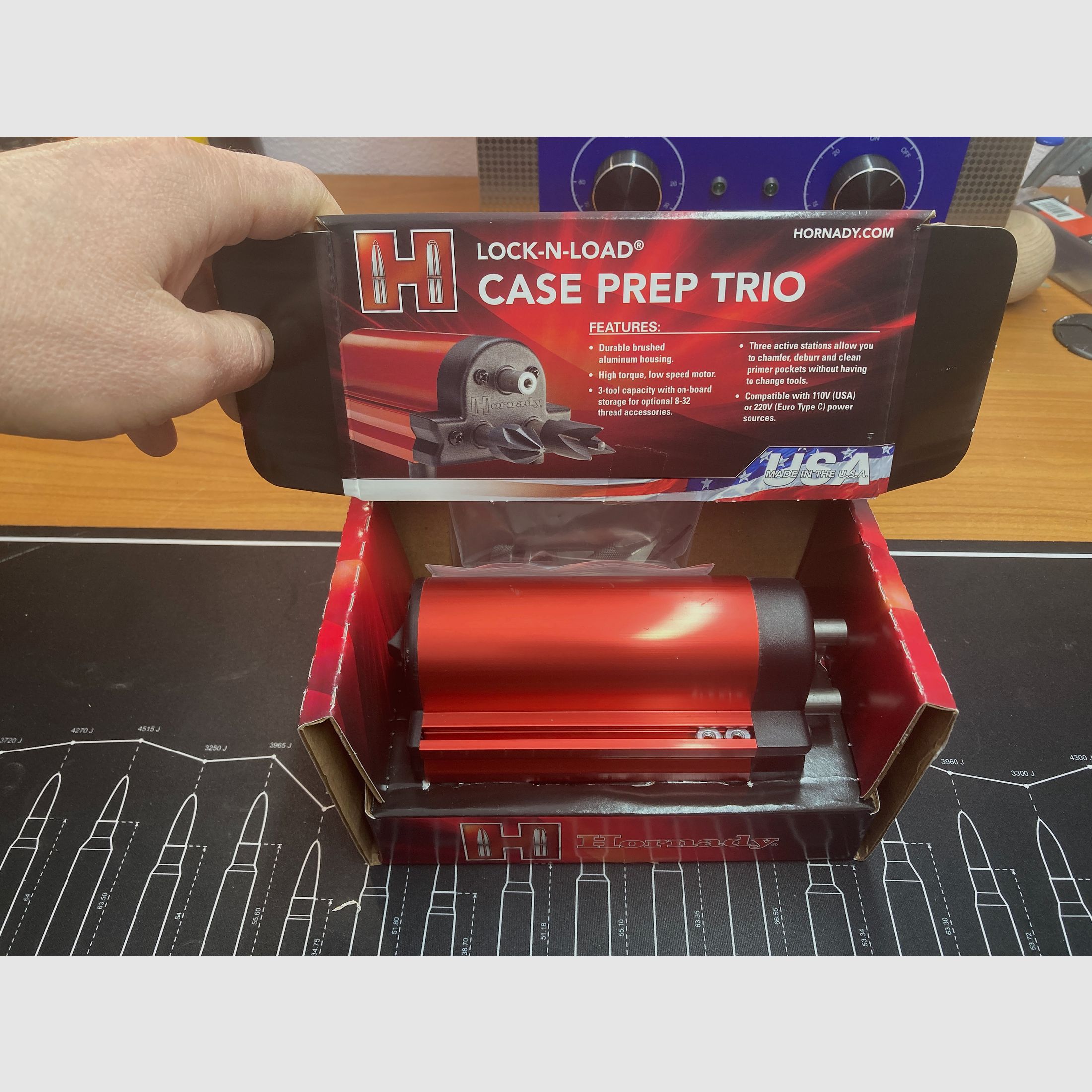 Hornady Lock-n-load Case Prep Trio, neu, OVP