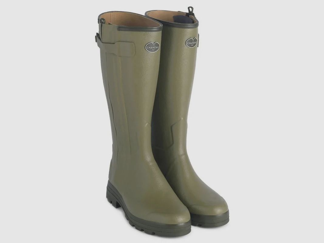 KALOSZE LE CHAMEAU CHASSEUR CUIR, billede 1 af 3