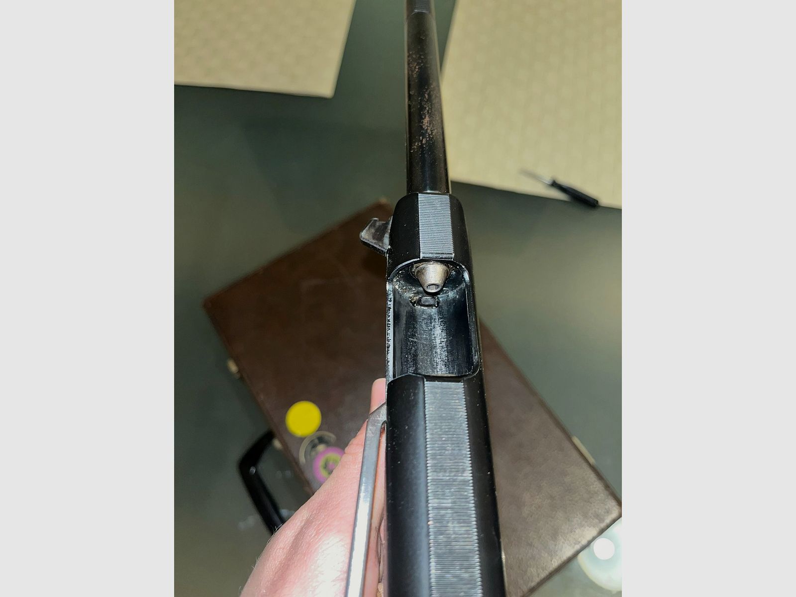 Feinwerkbau Mod. 65 4,5/.177, Federdruck / Seitenspanner