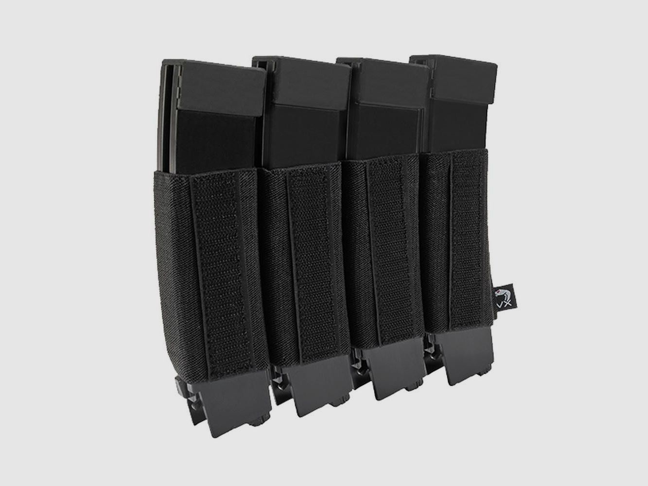 Quad-Magazinhalter Viper Tactical VX SMG - Widerstandsfähiges Nylon - Schnelle Befestigung - Optimaler Zugang in Aktion, Bild 2 von 5