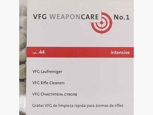VFG Loopreiniger ''Intensief'' - .44 (30Stk.)
