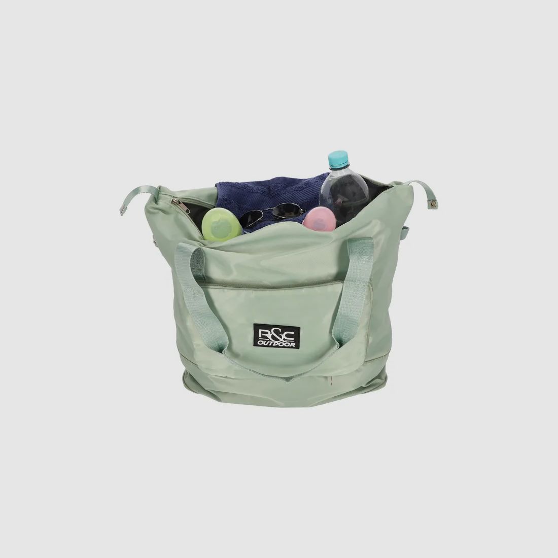 Travel Bag Pastellgrün faltbar