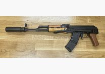 Schalldämpfer für Büchsen auf AK/AKM Basis - ASE UTRA SL6i-BL 9.3/.338 für BoreLock HiPer Short 7.62 Mündungsfeuerdämpfer M14x1 Links - System AK47 AK-47 AKM wie z.B. WBP