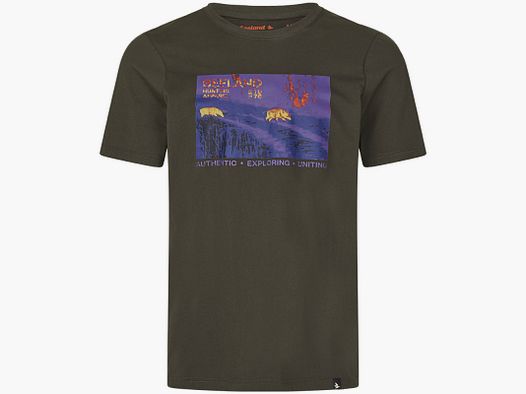Men’s hunting T-shirt SEELAND Thermal T-Shirt Pine Green