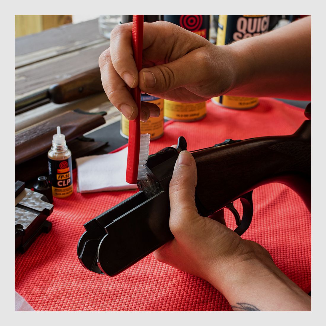 Shooter's Choice Nylon Putzbürsten – 20er Pack (SHF-316R-20)