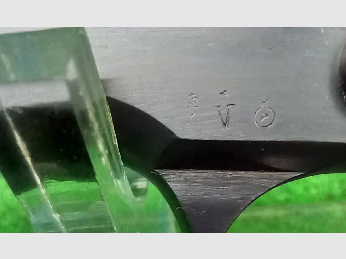 Star B Polizei Niedersachsen 9mm Luge. Patrone 08