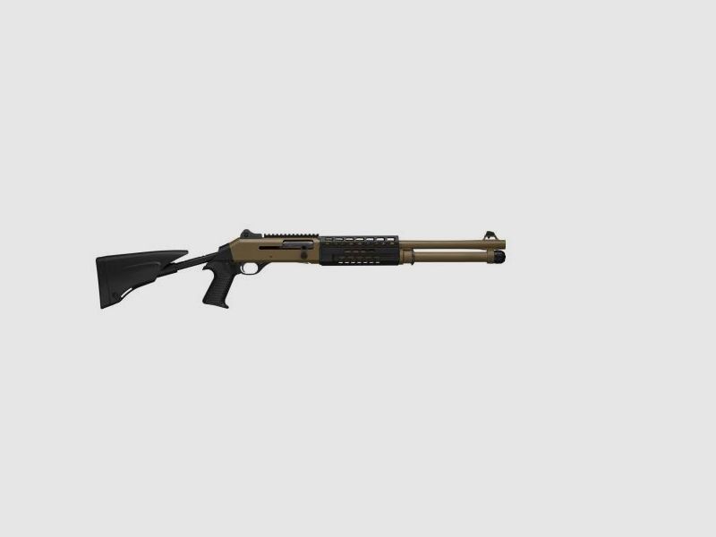BENELLI Selbstladeflinte Mod. M4 Super90 T-Pro Coyote 12/76  LL 47cm  MultiChoke