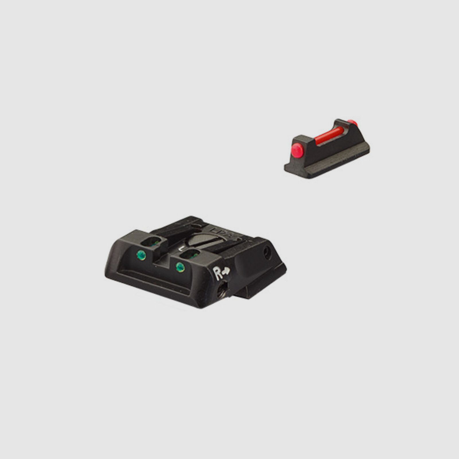 LPA SPF Visier Fiber Grün/Rot PPQ-Q5M