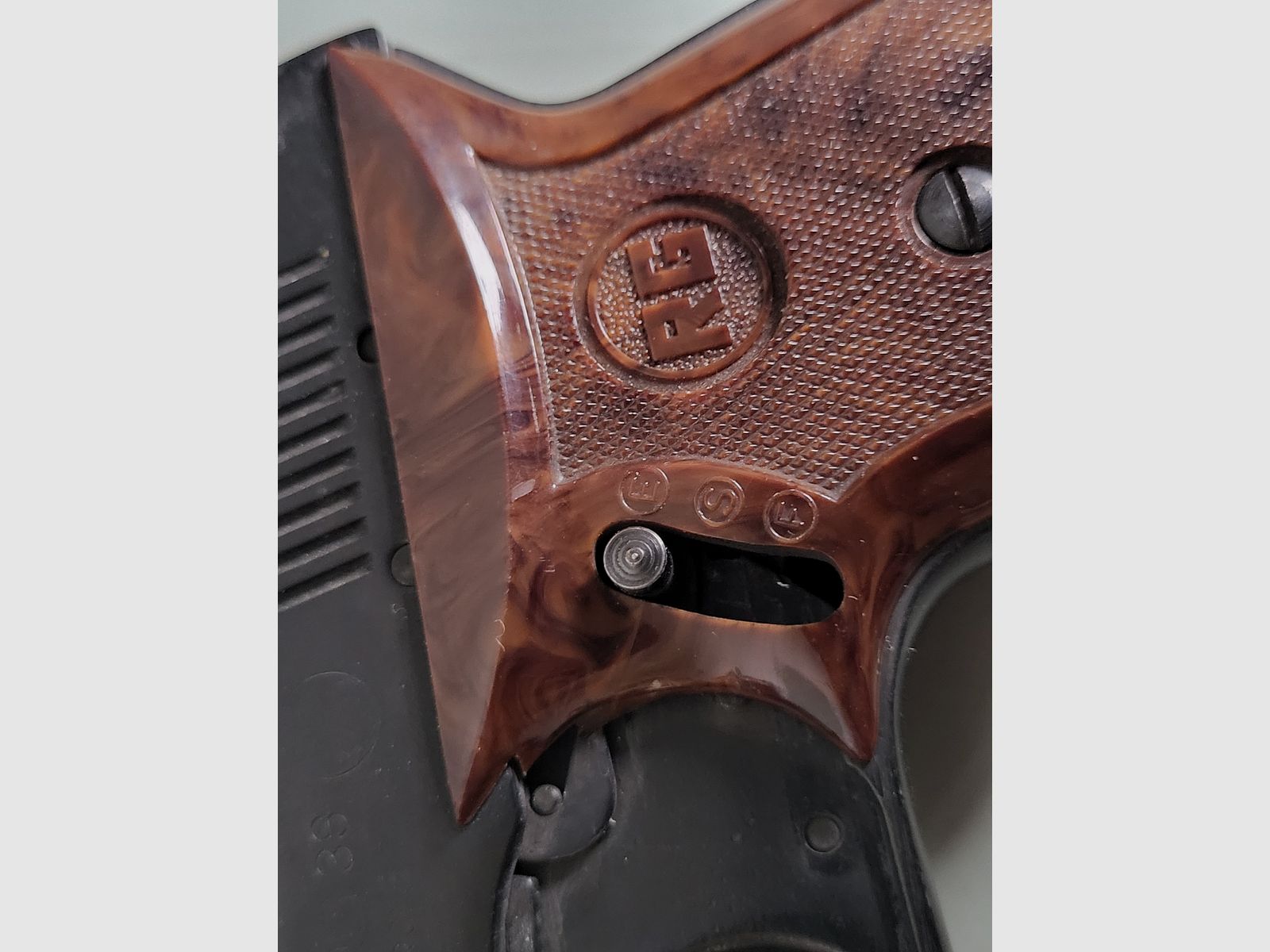 Taschen Gaspistole - Schreckschusswaffe RÖHM RG 3S - 1970er Jahre