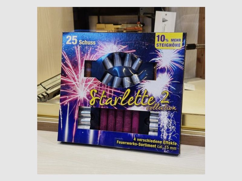Umarex Starlette Collection 2 - 15mm - 25 strzałów z 4 różnymi efektami, zdjęcie 1 z 2