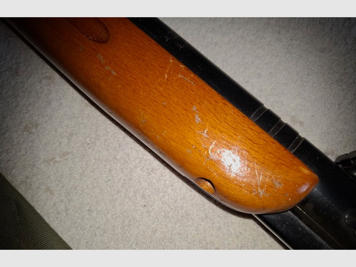 Rifle de aire DDR "Haenel" Suhl, modelo III-284