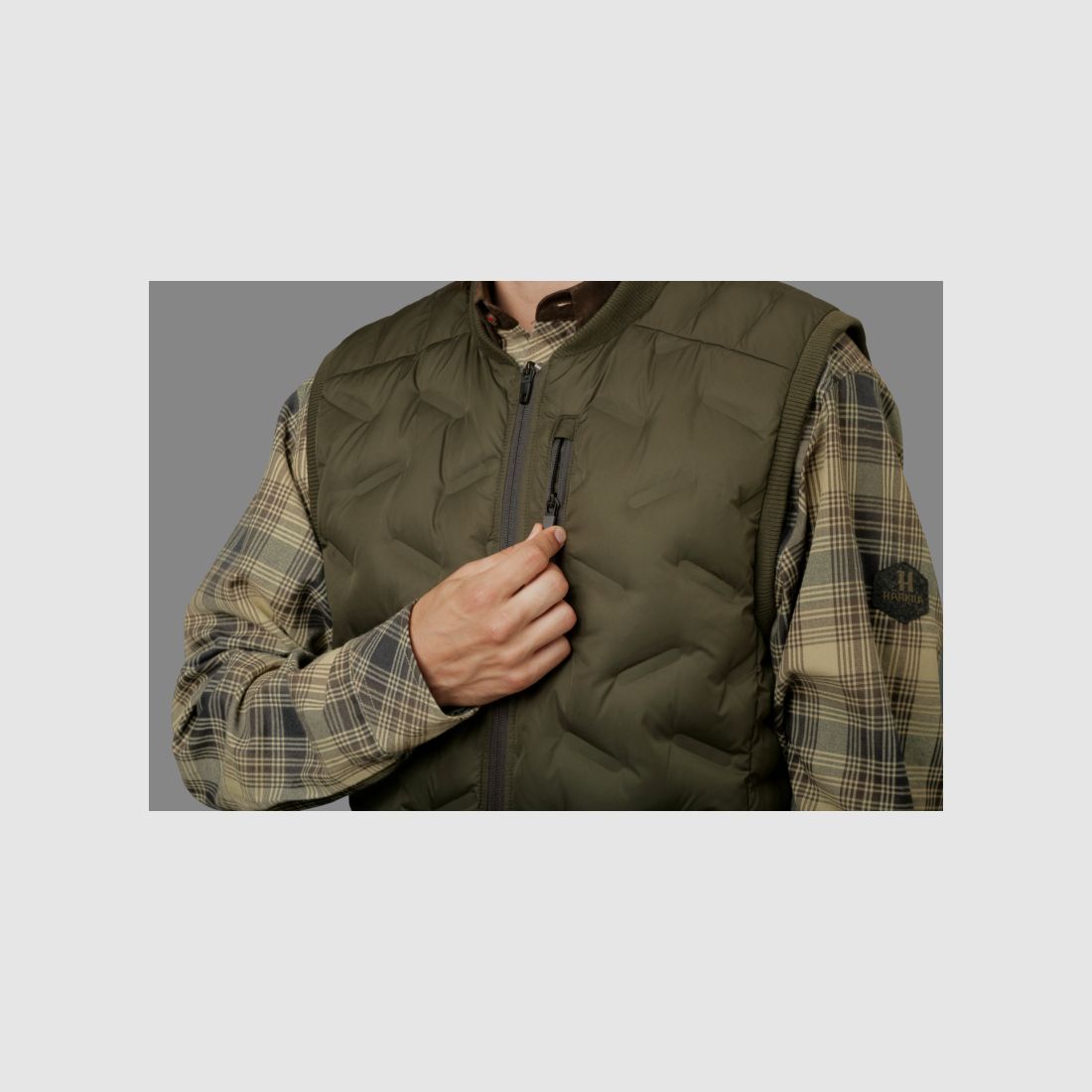 Härkila Herren Weste Driven Hunt Willow Green