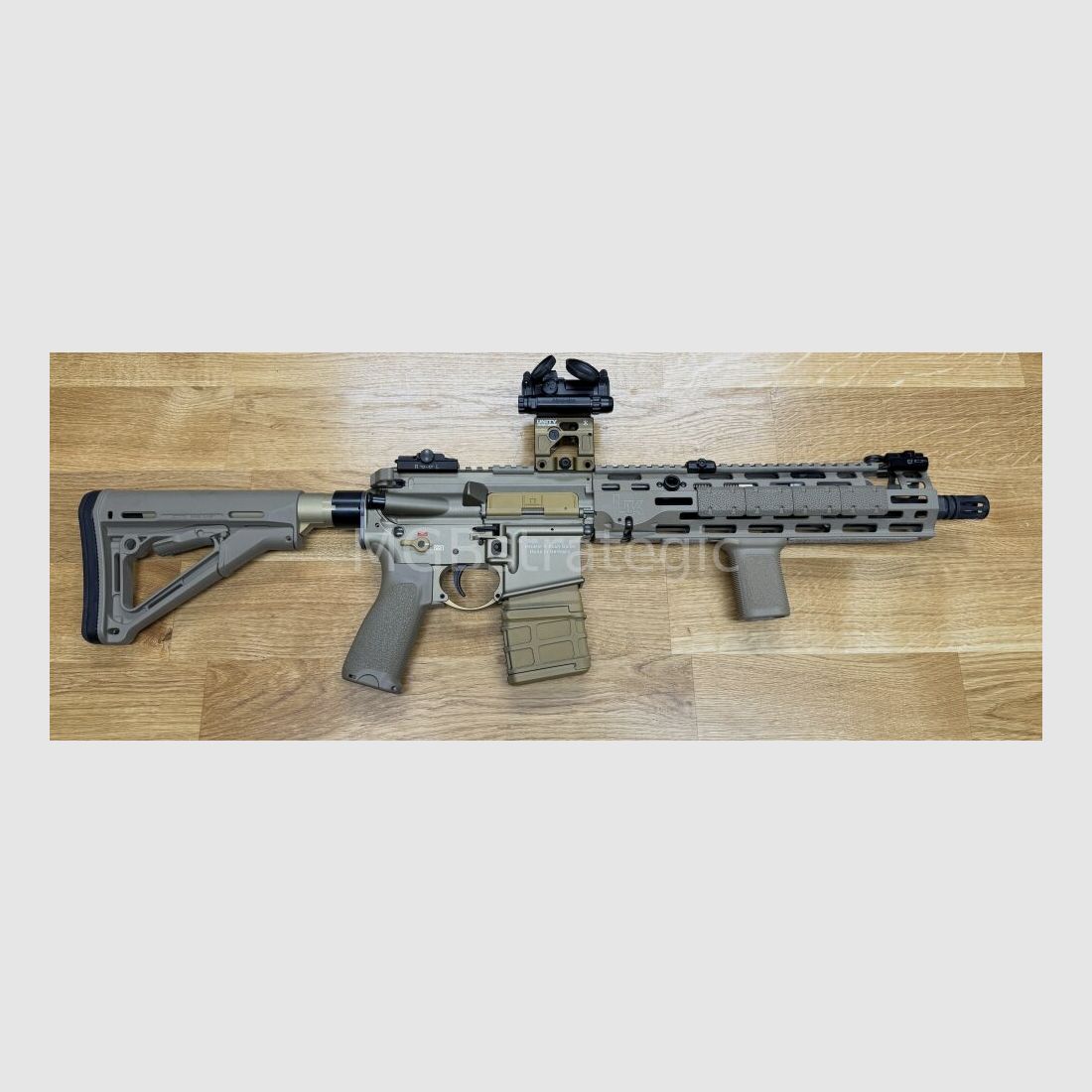 Heckler & Koch MR223 A3 Slim-Line 12,5" canon - carabine semi-automatique .223Rem H&K M-LOK garde de canon / canon tourné et raccourci / système HK416