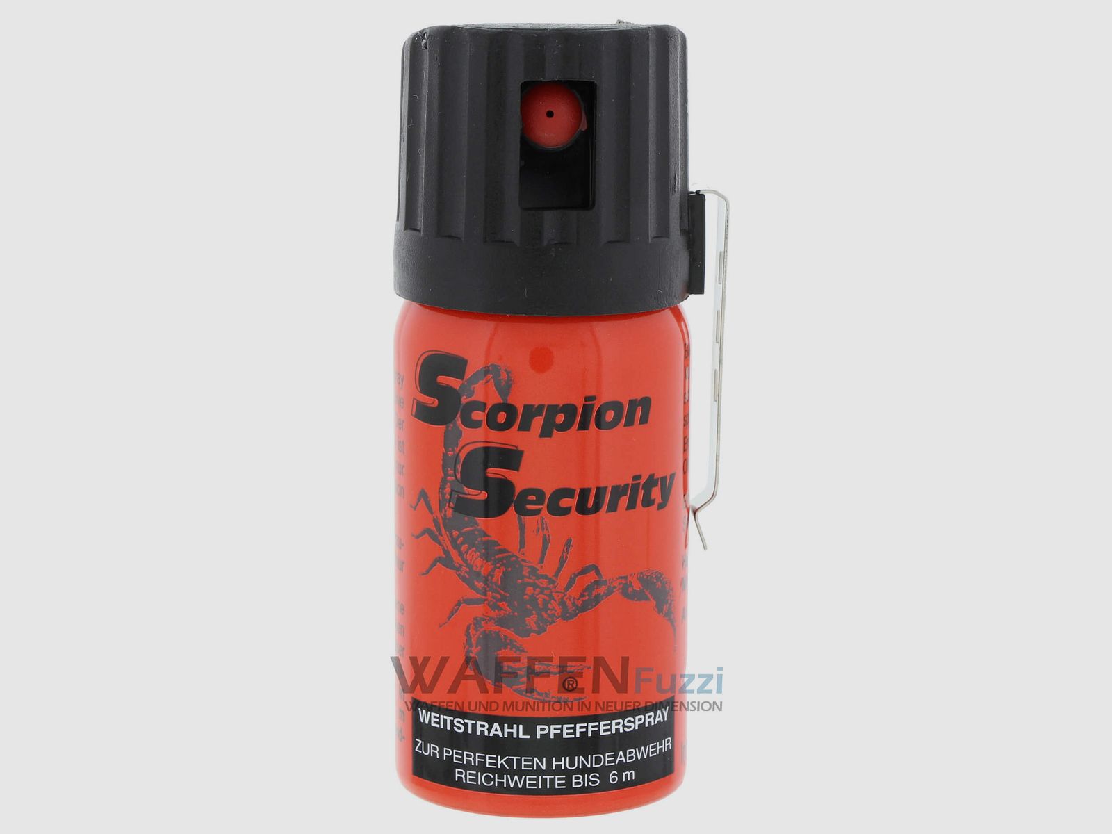 Pfeffer Gasspray 40 ml Weitstrahl Scorpion Security