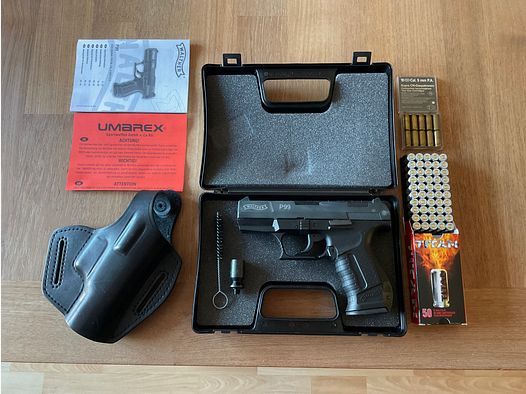 Walther P99 new complete set with ammunition