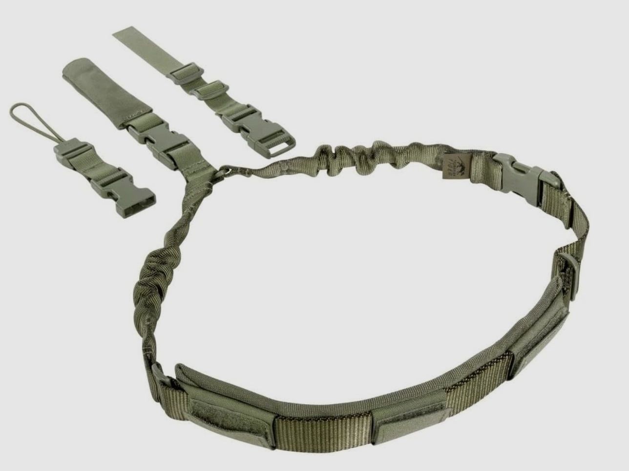 Correas de transporte con opciones de fijación variables para armas largas, cámaras o bolsas