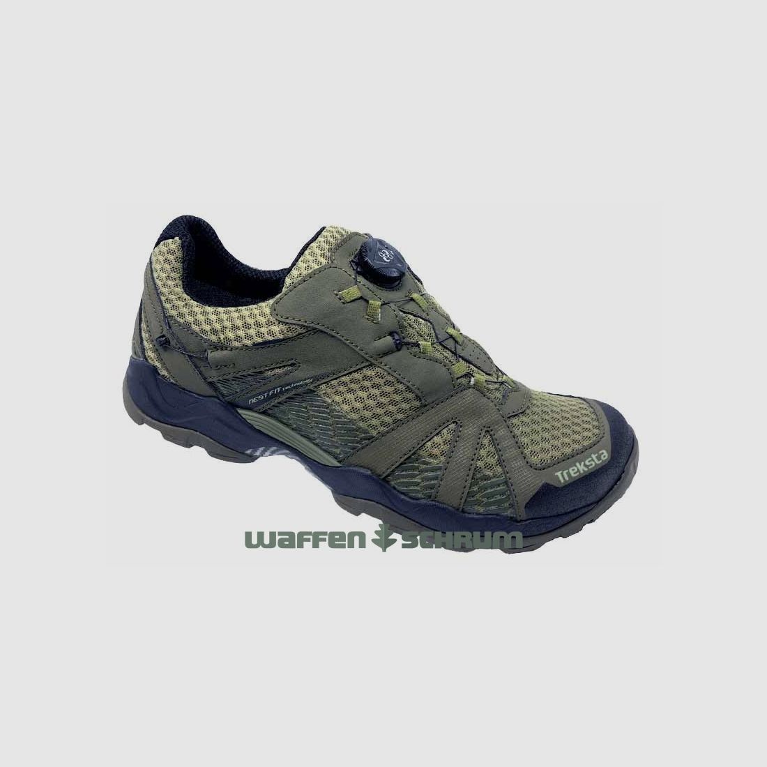 Treksta scarpa bassa Kobra Boa 145 HTX khaki/nero