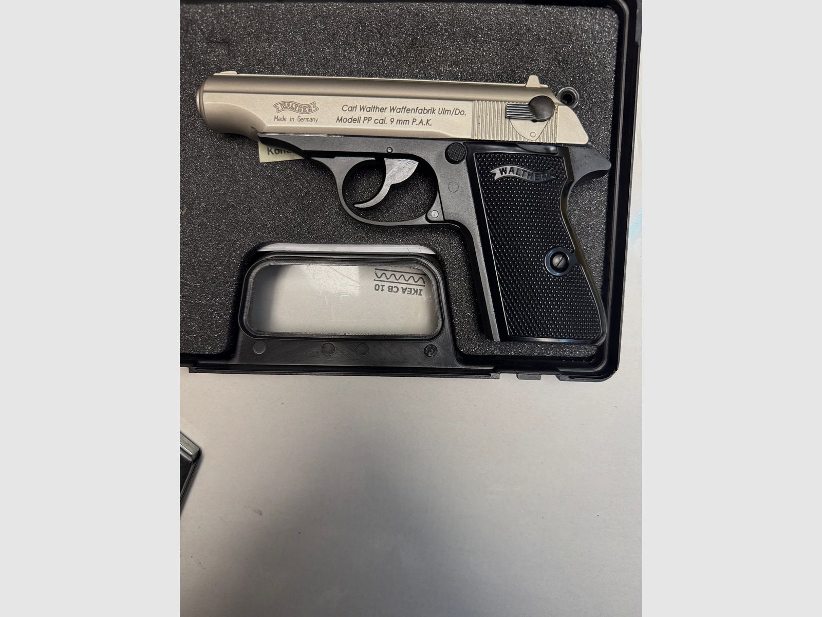 Gas and signal pistol, Walther PP