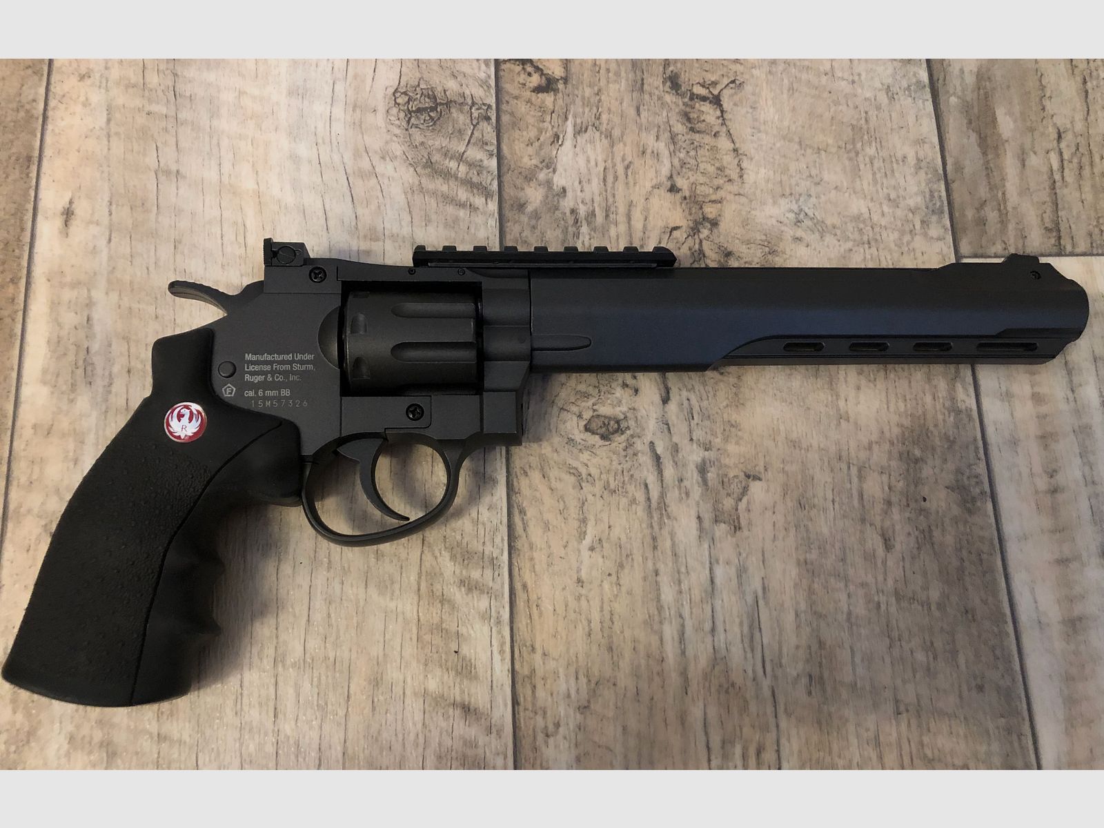 Ruger Super Hawk, Umarex, 6mm BB, CO2, Black, Airsoft