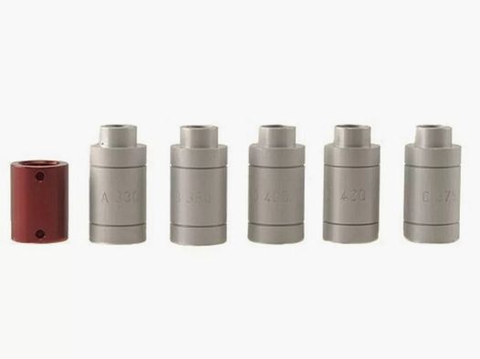 Hornady Lock-N-Load Headspace Kit with Body / Headspace Gauge Set with 5 Inserts