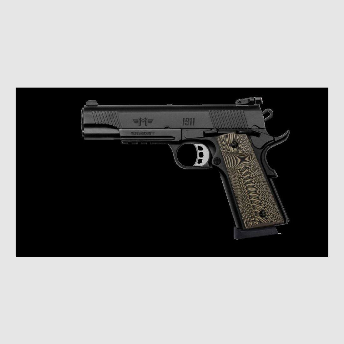 Messerschmitt ME 1911 schwarz​ 9mmLuger Pistole