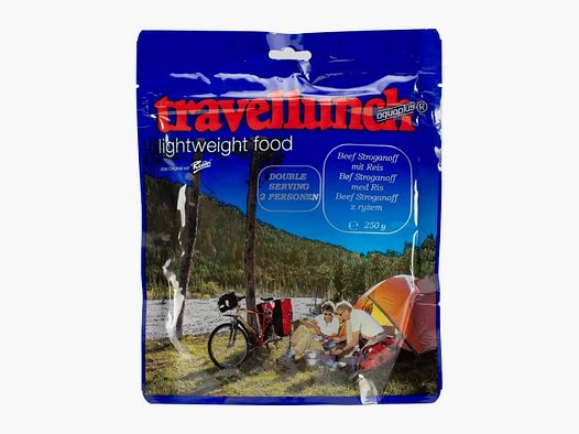 Travellunch Travellunch Wołowina Stroganow z Ryżem 2-pak