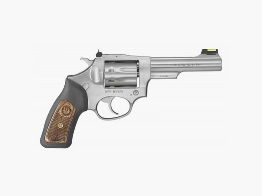 Ruger Revolver - DA, SP101, KSP-242-8, .22 LR, Satin Stainless, 4.2"