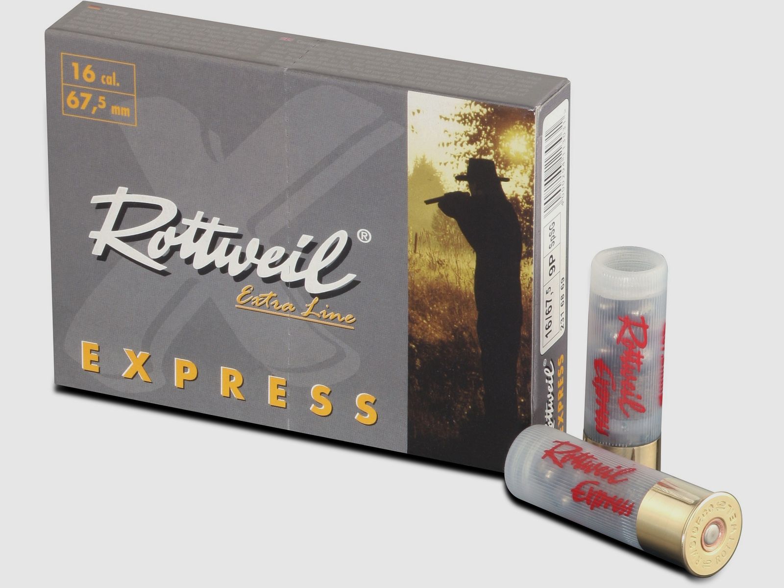 ROTTWEIL-Express 12/67,5 4,5mm Plastik, 10er Pack.