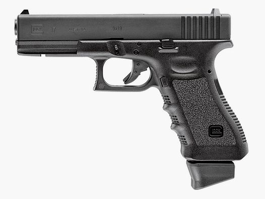 CO2 Softairpistole Umarex Glock 17 Deluxe, Blow Back, mit Koffer, Kaliber 6 mm BB (P18)