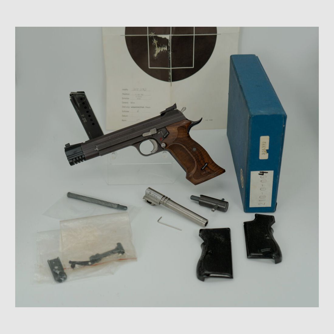 SIG P210-6 Szwajcaria 5" Oryginalna Lufa + 6" Lufa Sportowa – Microviser! P210-6, zdjęcie 3 z 3