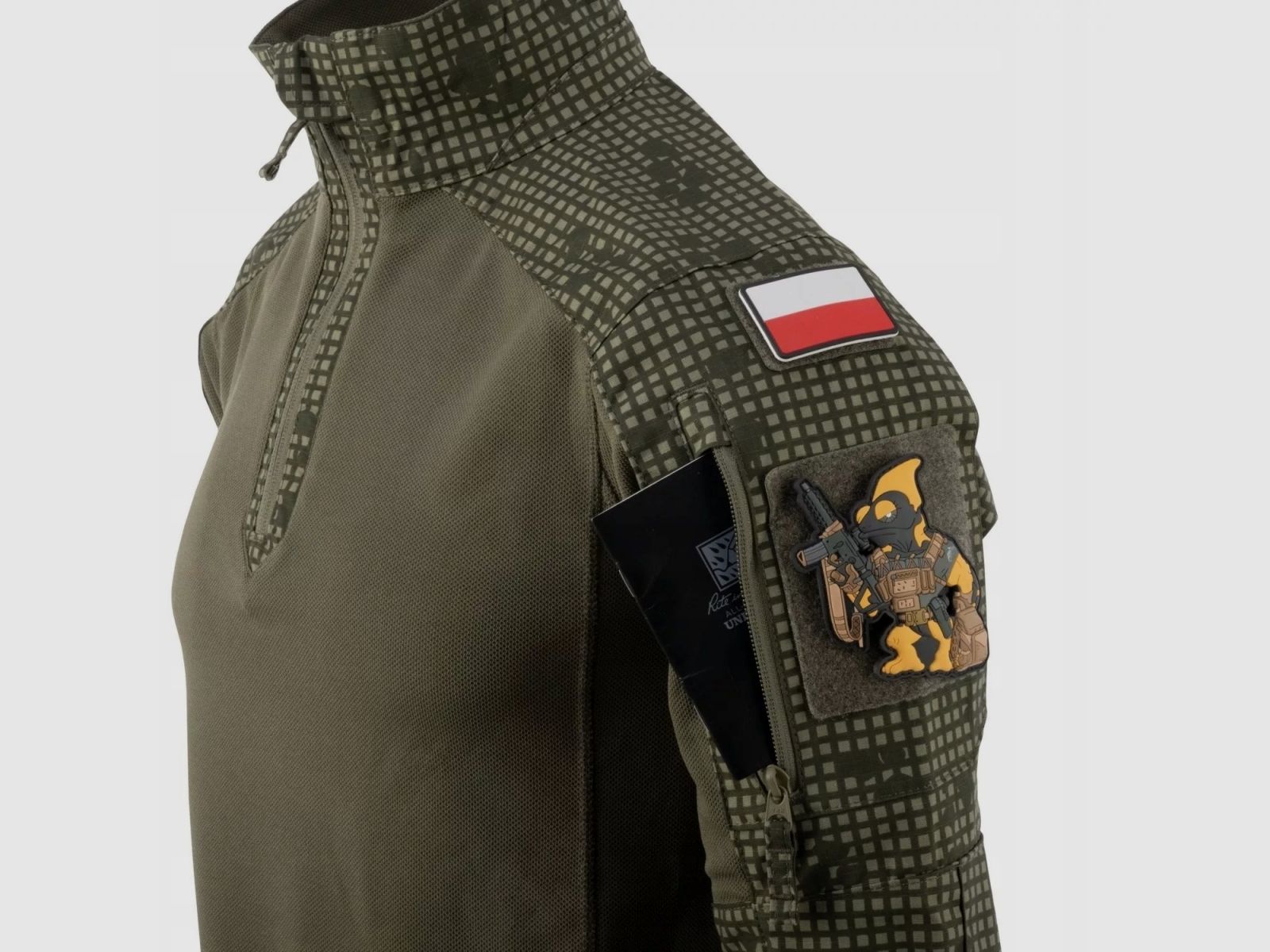 Men’s hoodless combat shirt Helikon MCDU Combat Shirt – Tiger Stripe XL, image 3 of 5