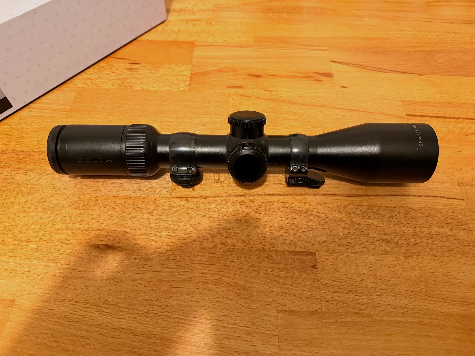 Delta Optical 1,5-9x45 punktowy 30mm średnica rurki polowanie na dziki nie Z6i HT V8 z8i