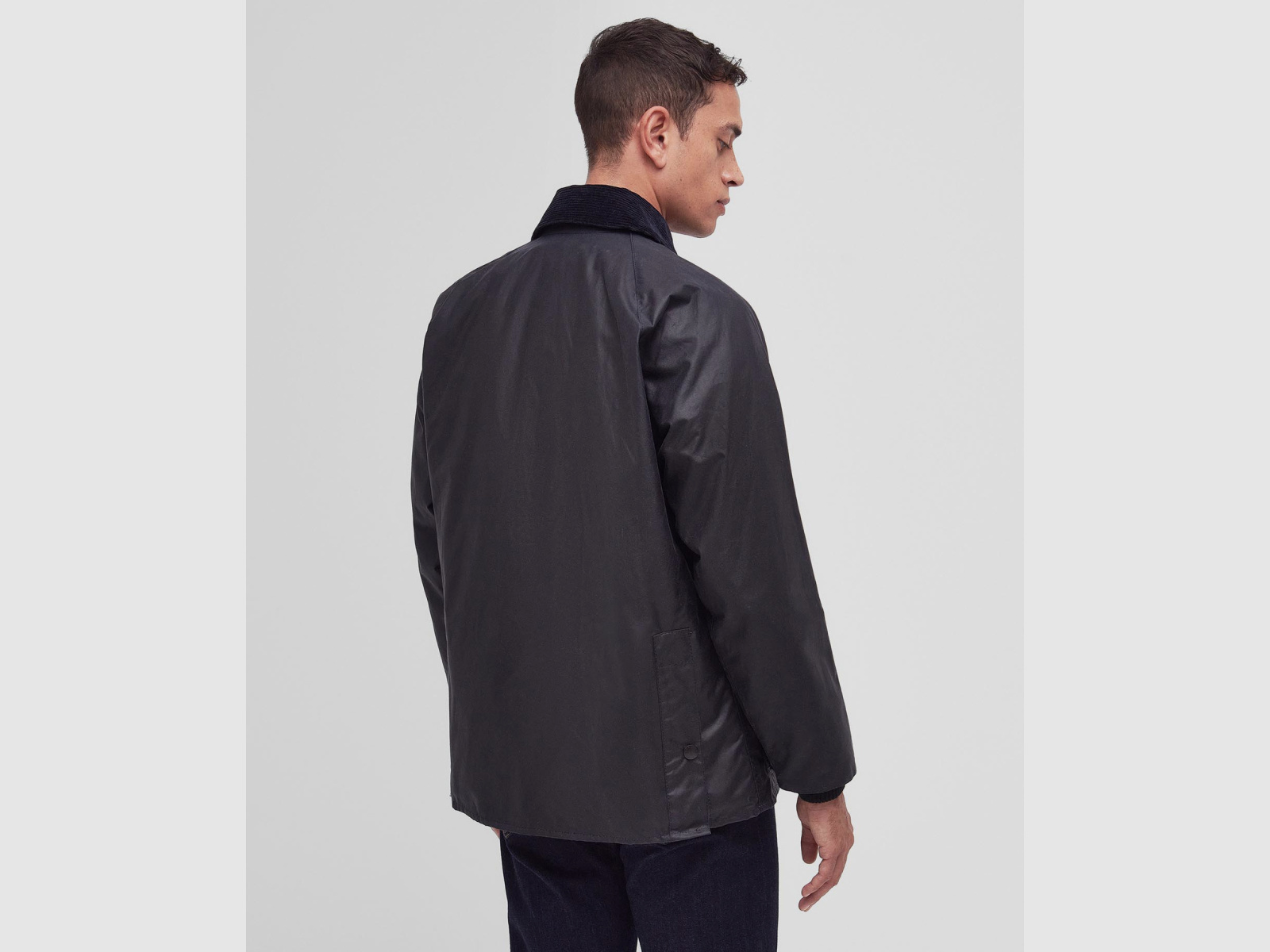 BARBOUR Woskowana kurtka Classic Bedale Navy