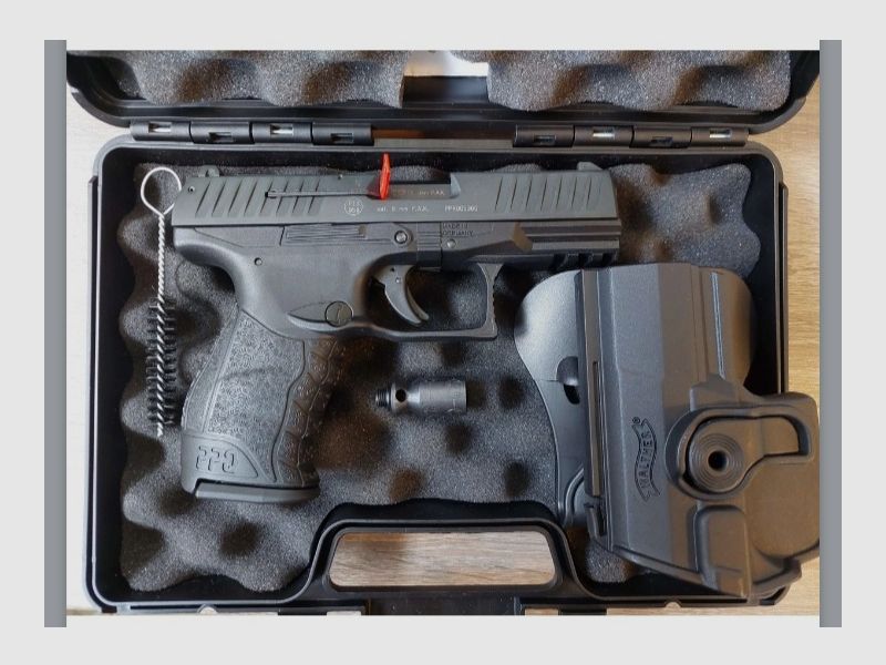 Walther PPQ M2 | 9 mm P.A.K. (+ Walther Holster)