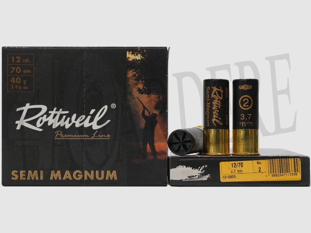 ROTTWEIL SEMI MAGNUM NO.2 (PATRONEN MIT SCHROT)