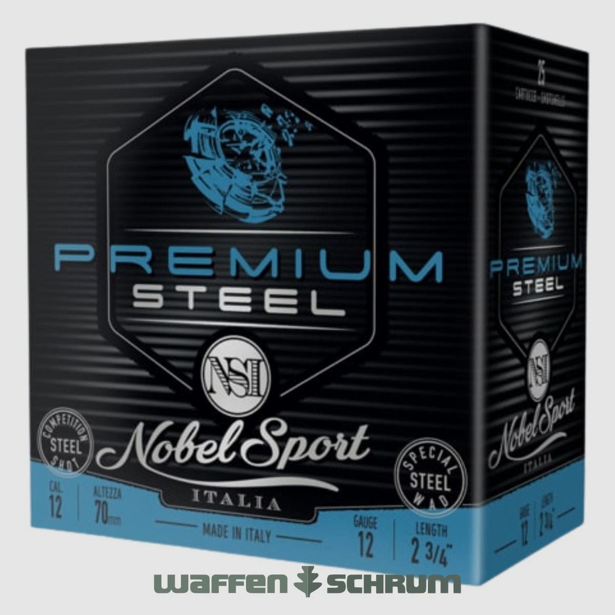 Nobel Sport Italia 12/70 Steel Premium HP  2,5mm - 28g