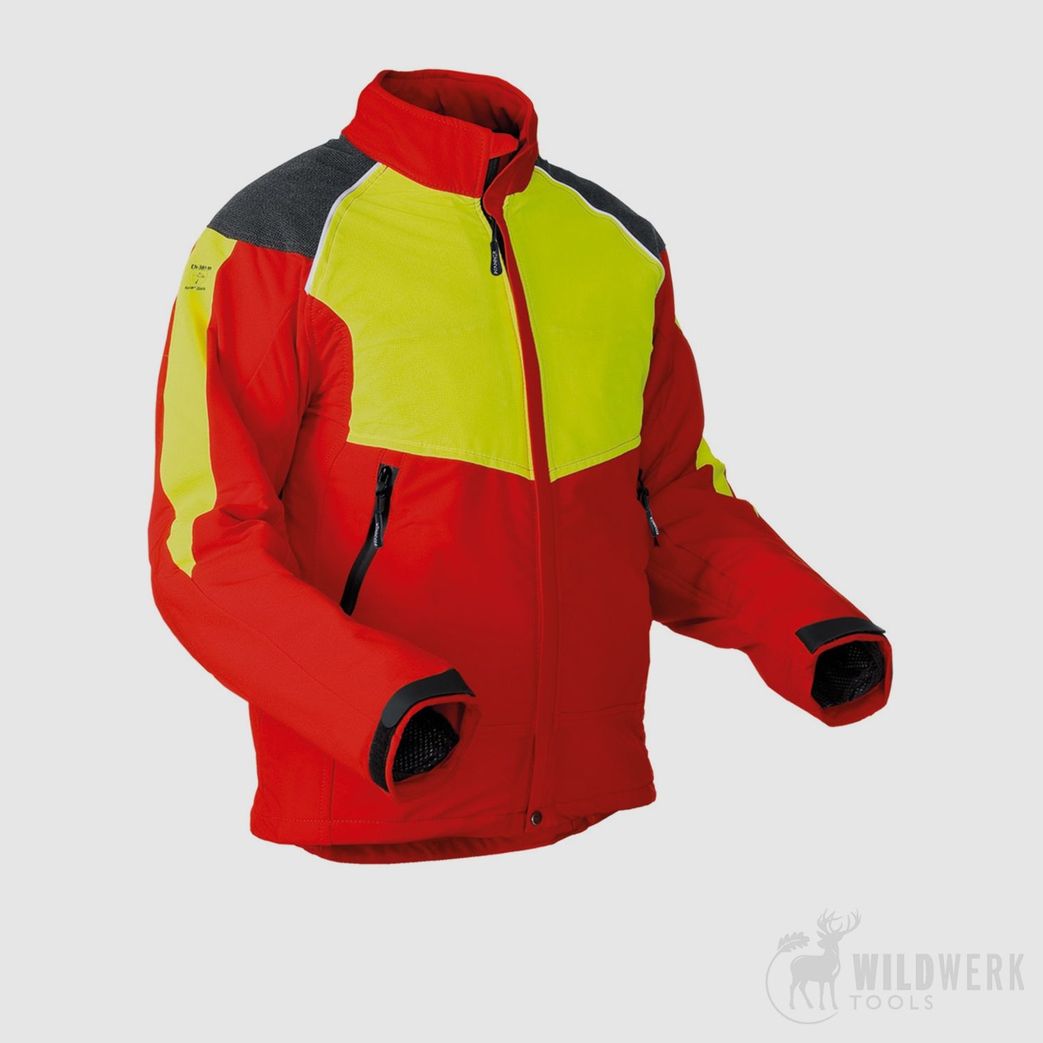 Pfanner StretchAIR® Cut Protection Jacket, Color Red