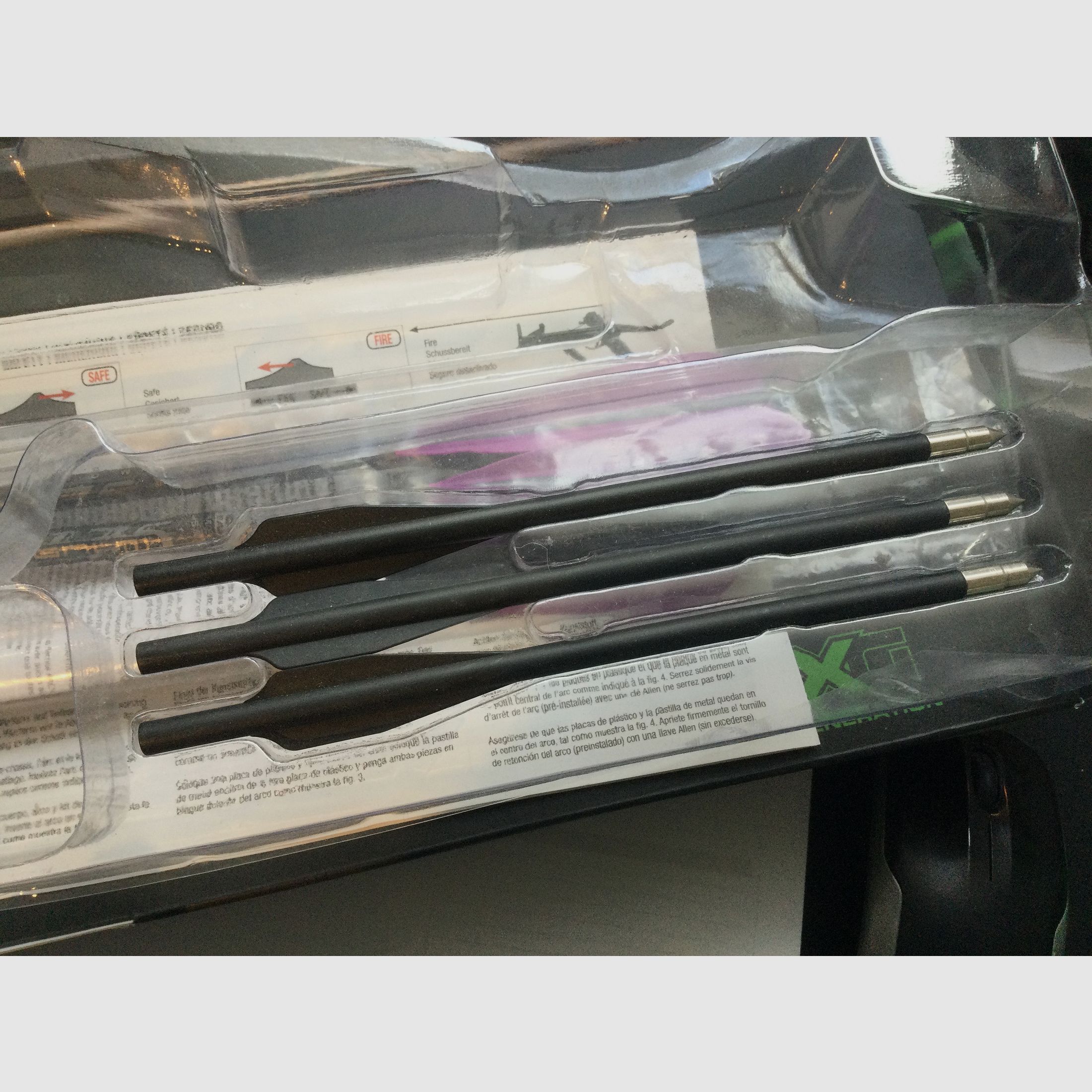 NXG RED Back, Armbrust, wie abgebildet, incl Pfeilen und Verpackung