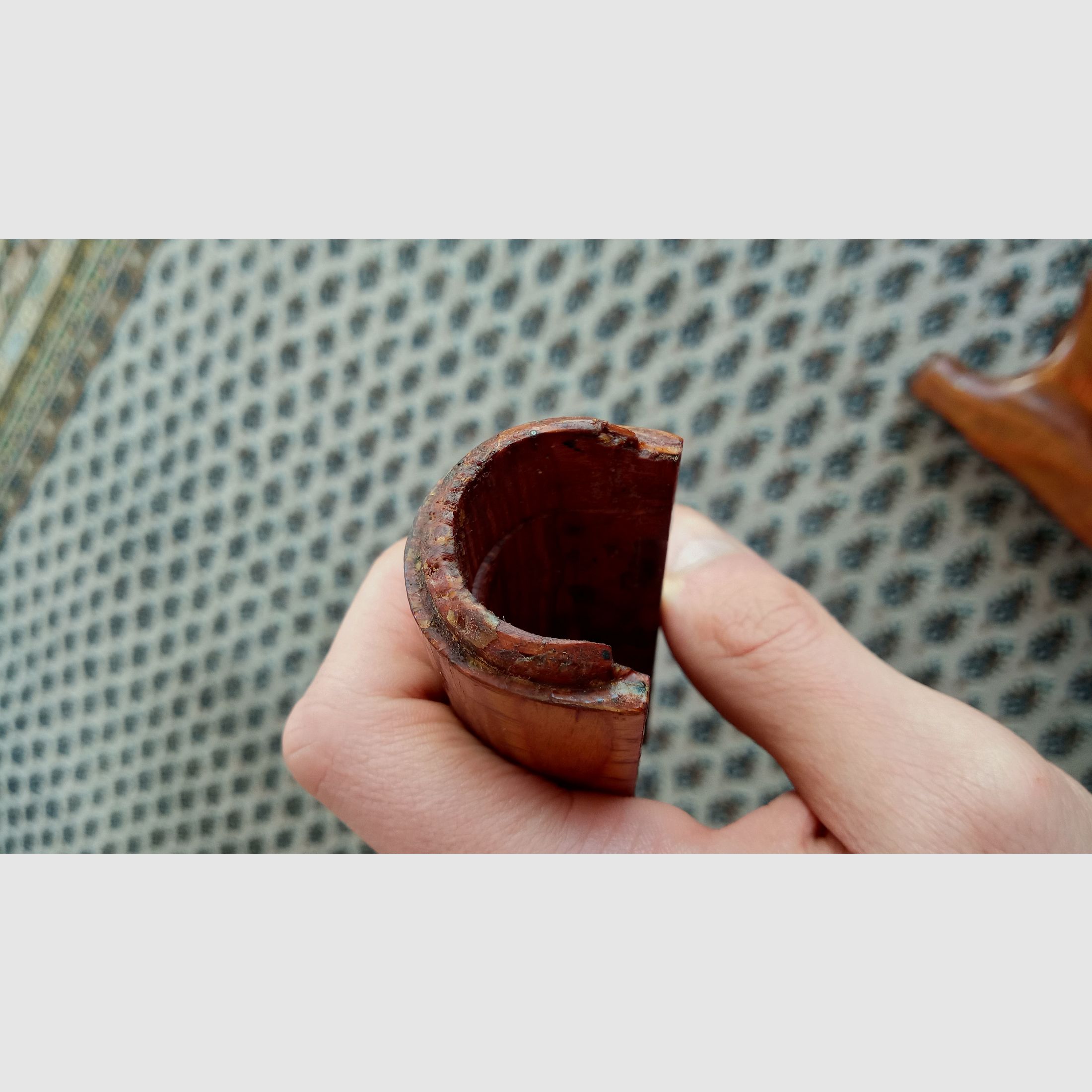 Original Rumänischer AK Handschutz s.g. Esel-Pimmel (Uluc) Schichtholz Romy Donkey Dong für PM md.63 md.90 AIMR AIMS // AKM Vordergriff ideal für Cugir WASR