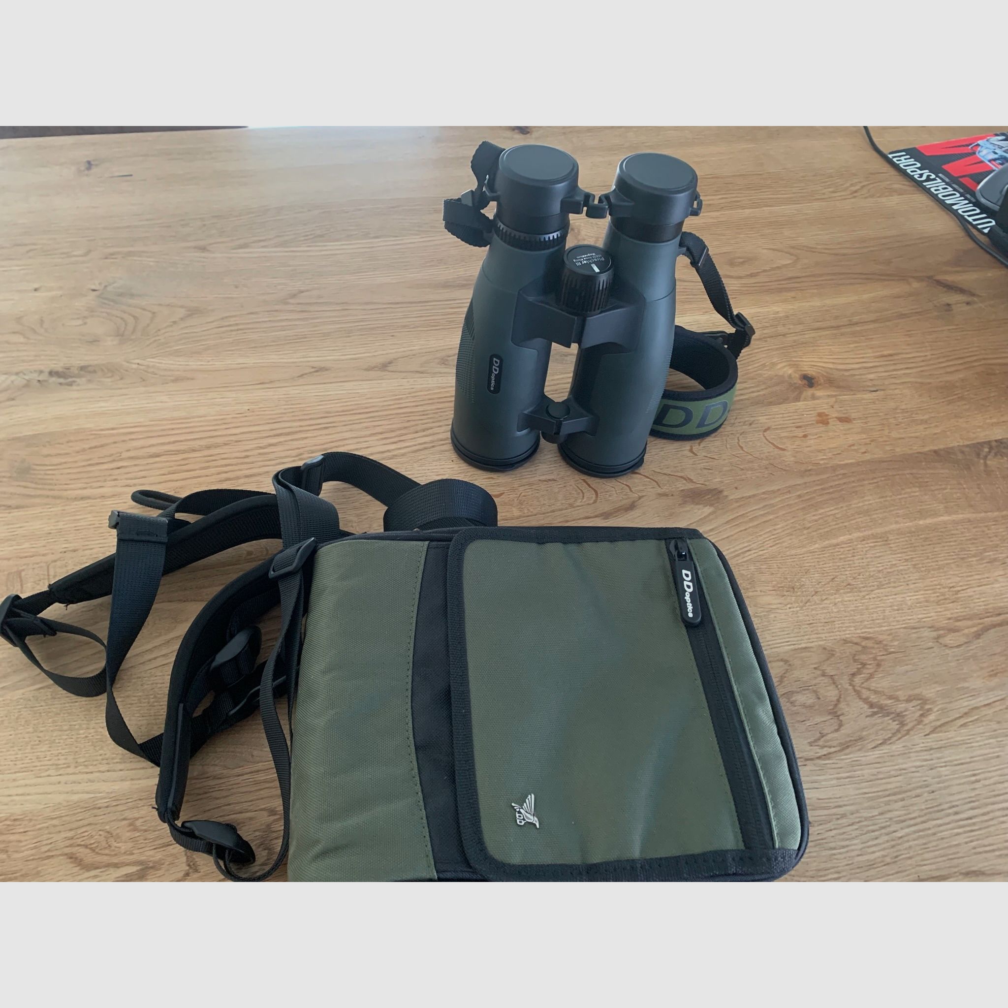 DDoptics Fernglas 15x56 Pirschler Gen.3 Magnesium Grün Nachtglas & Jagdfernglas